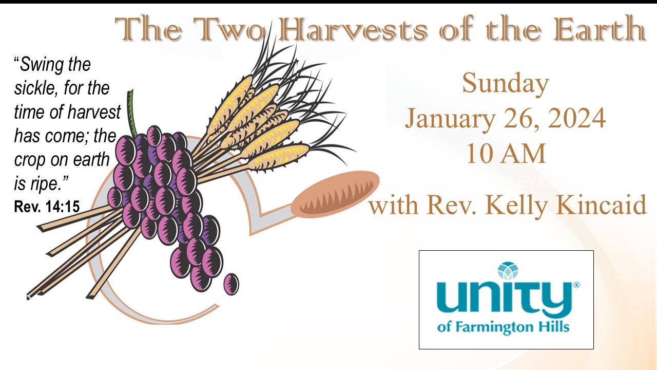 The Two Harvests of the Earth